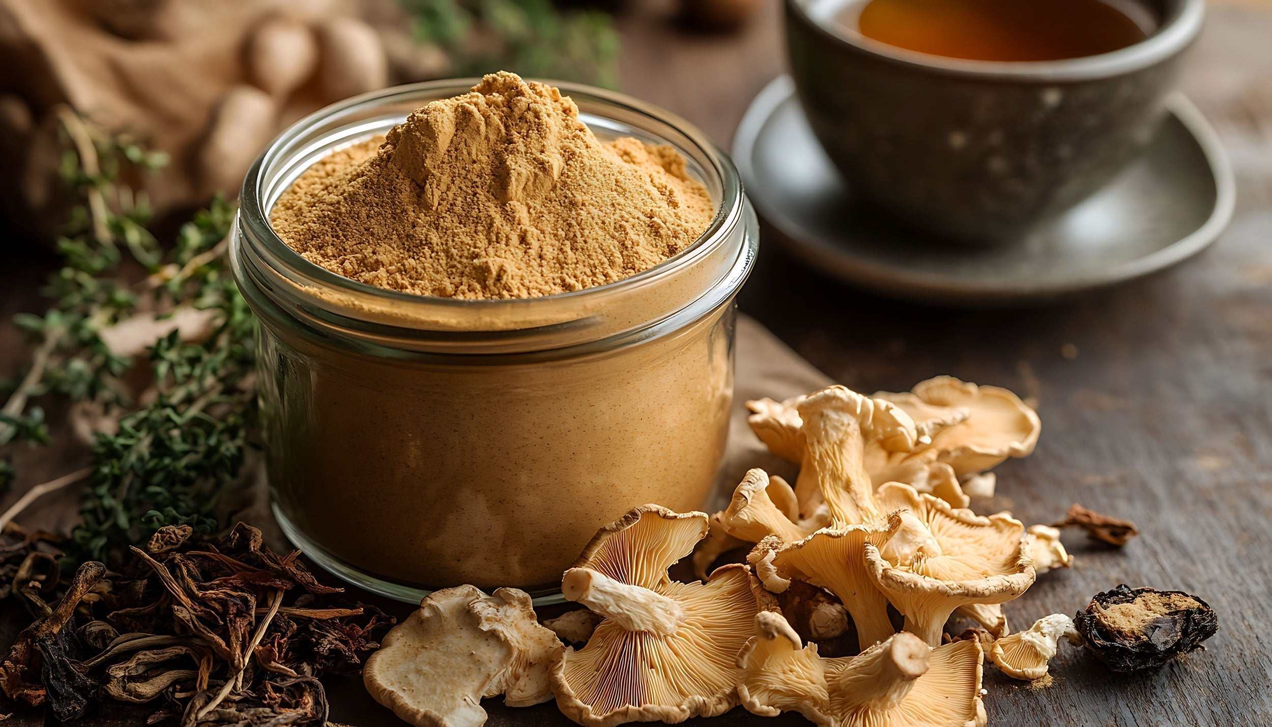 Best Mushroom Powder Tea Blends for Immune Support During Fall & Winter