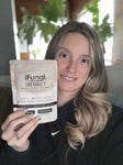 Life Force 7 premium mushroom powder in a jar with natural mushroom extracts for focus and energy