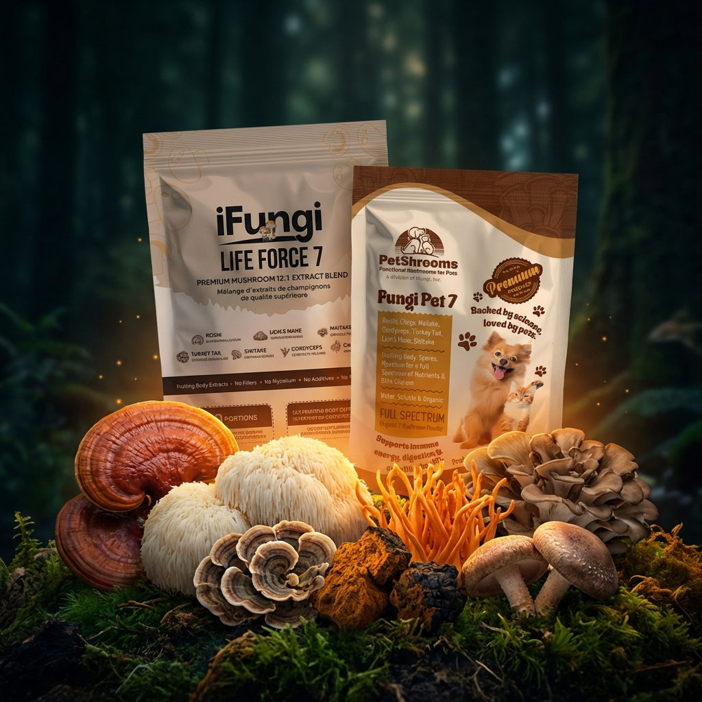 Combo Life Force 7 150 g + PetShrooms 7