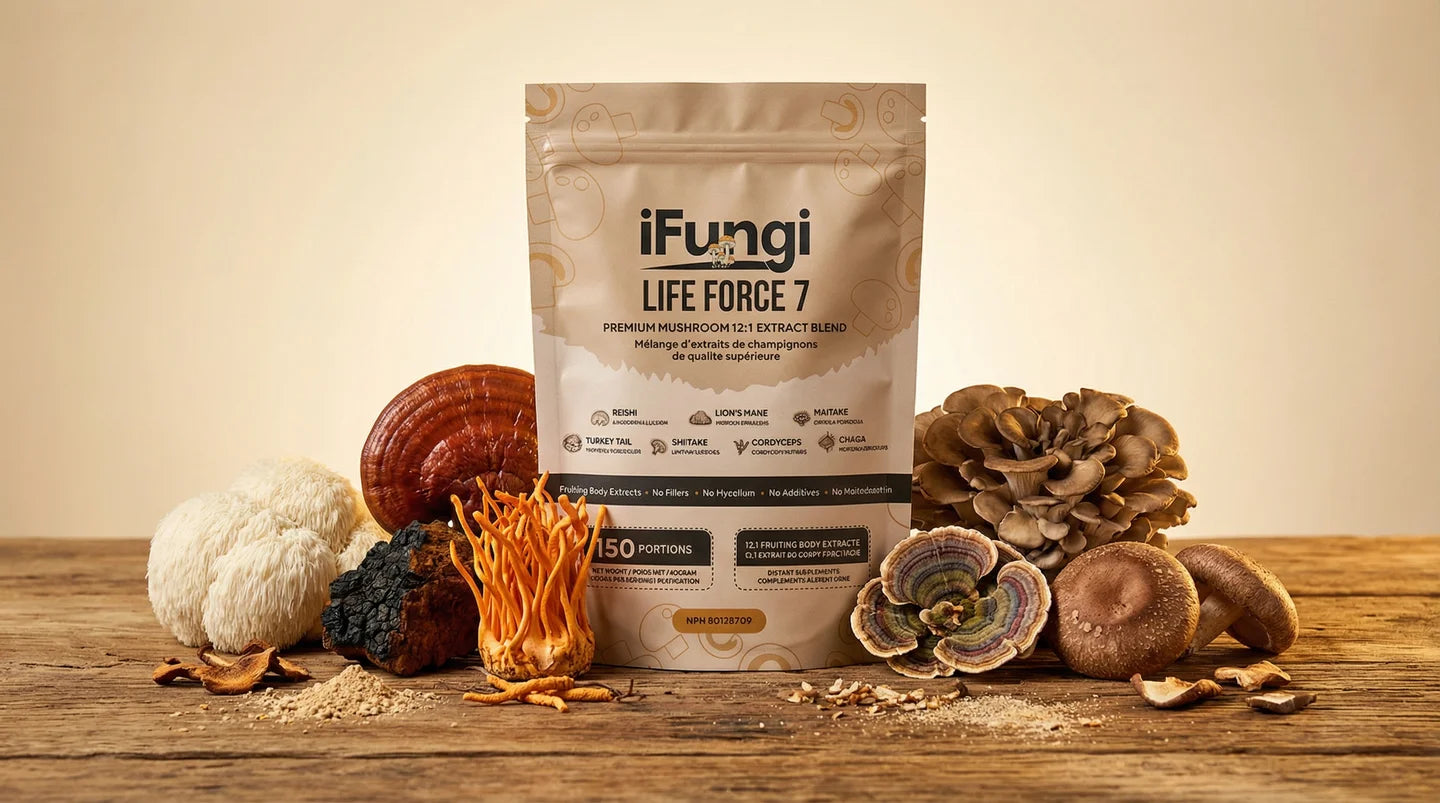 iFungi Life Force 7 Mushroom Powder