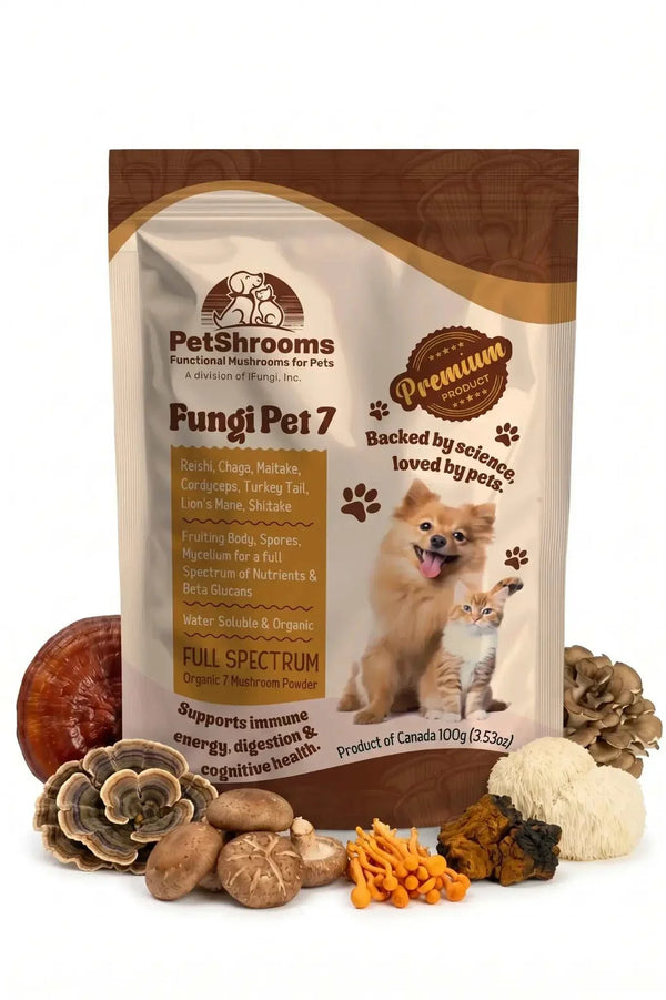 PetShrooms 7 Natural Pet Supplement